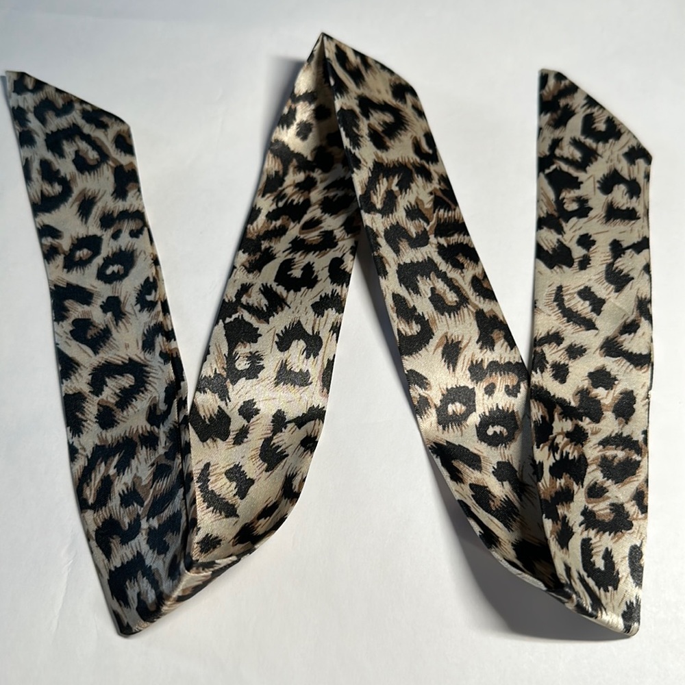 Two Thin Purse Scarves / Hair Bands / Scarves - #802 - Picture 1 of 6